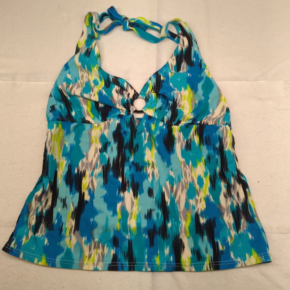 Women's Tankini swim top halter size 10 - Picture 2 of 4